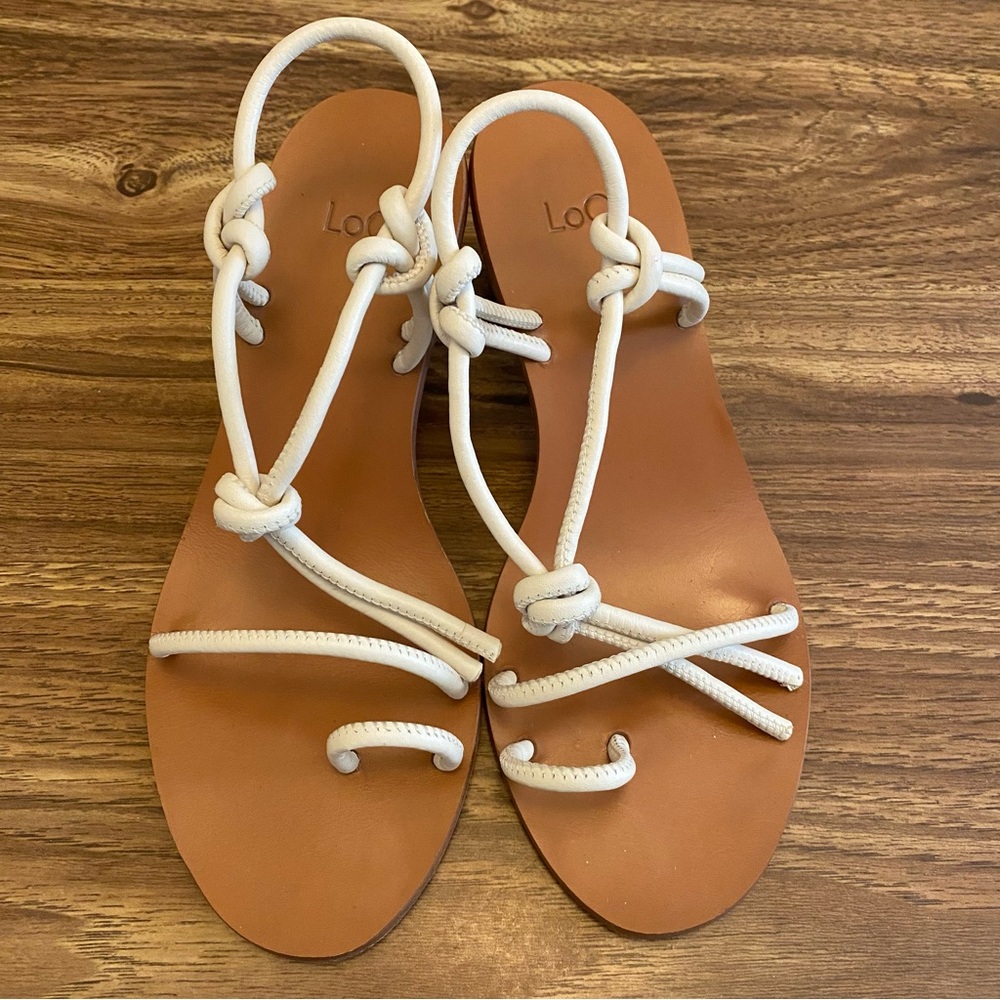 (SOLD) LOQ Xavi Sandals - Cream